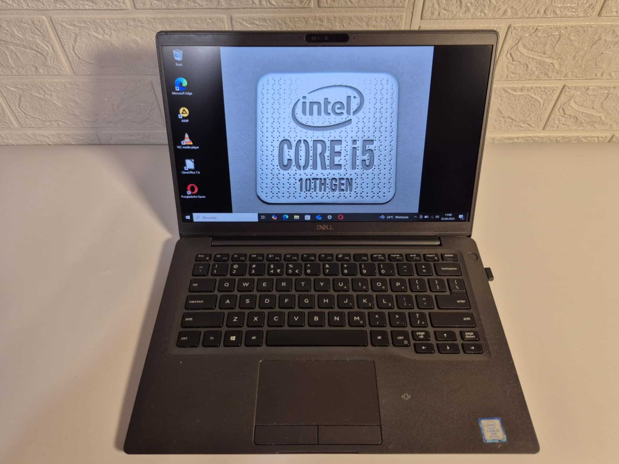 Piękny i MOCNY DellLatitude 7400 i5-8th/16GbDDR/256SSDNVME/Bateria3-4H