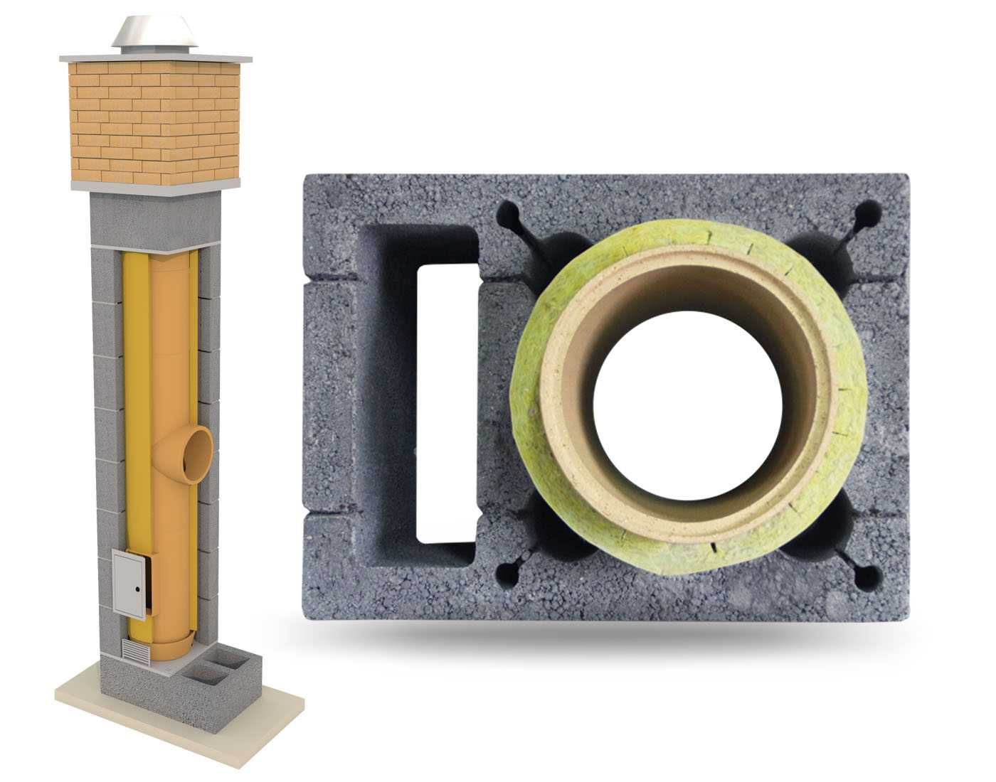 Komin Systemowy Ceramiczny SYSTEM IZOLOWANY 12 m BKU dostawa gratis