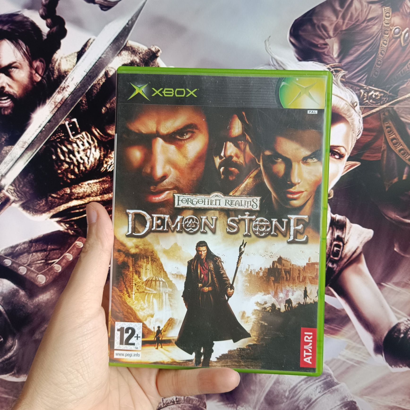 Forgotten Realms: Demon Stone na XBOX, używana, stan dobry+, 3xA