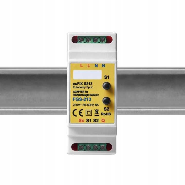 Adapter euFIX S213 biały 230 V