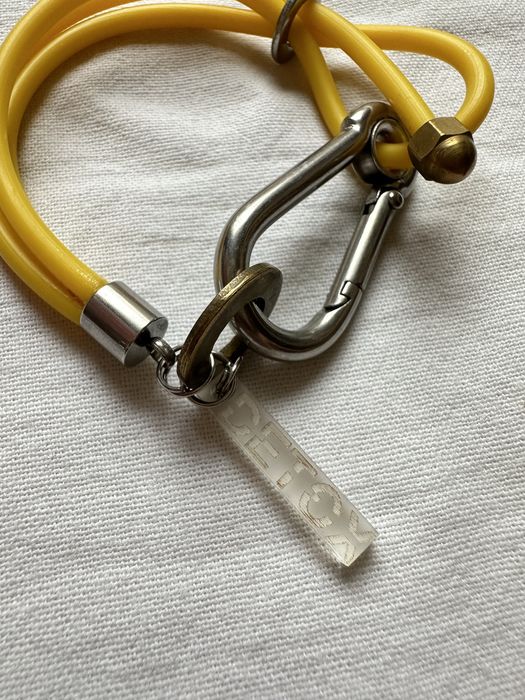 Industrialna bransoletka z włoskiego kauczuku marki DetoxDesign