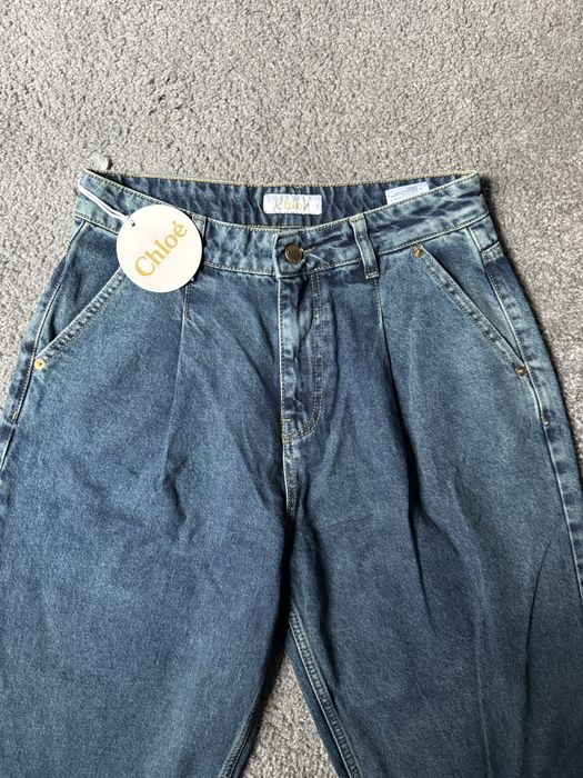 Jeansy chloe szerokie nowe niebieskie