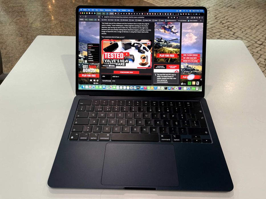 MacBook Air de 13" M2 - Midnight Blue - 24GB RAM - 512GB Disk