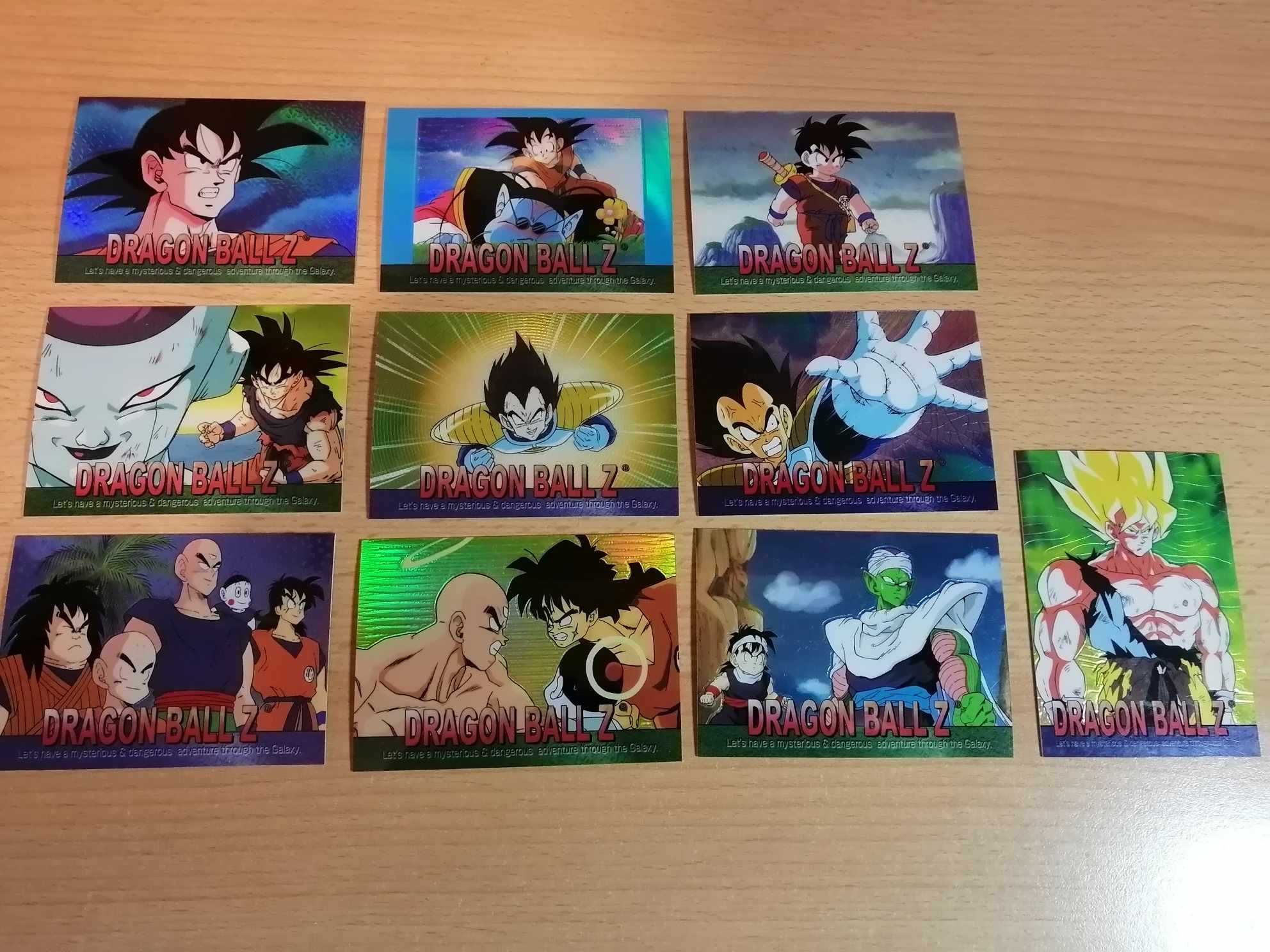 Piękne karty Dragon Ball Artbox Funimation 2000