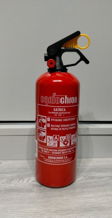 Gaśnica proszkowa samochodowa 1kg ogniochron