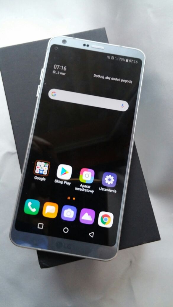 Lg G6 bez simlock 32 Gb 4 Gb Ram jak nowy
