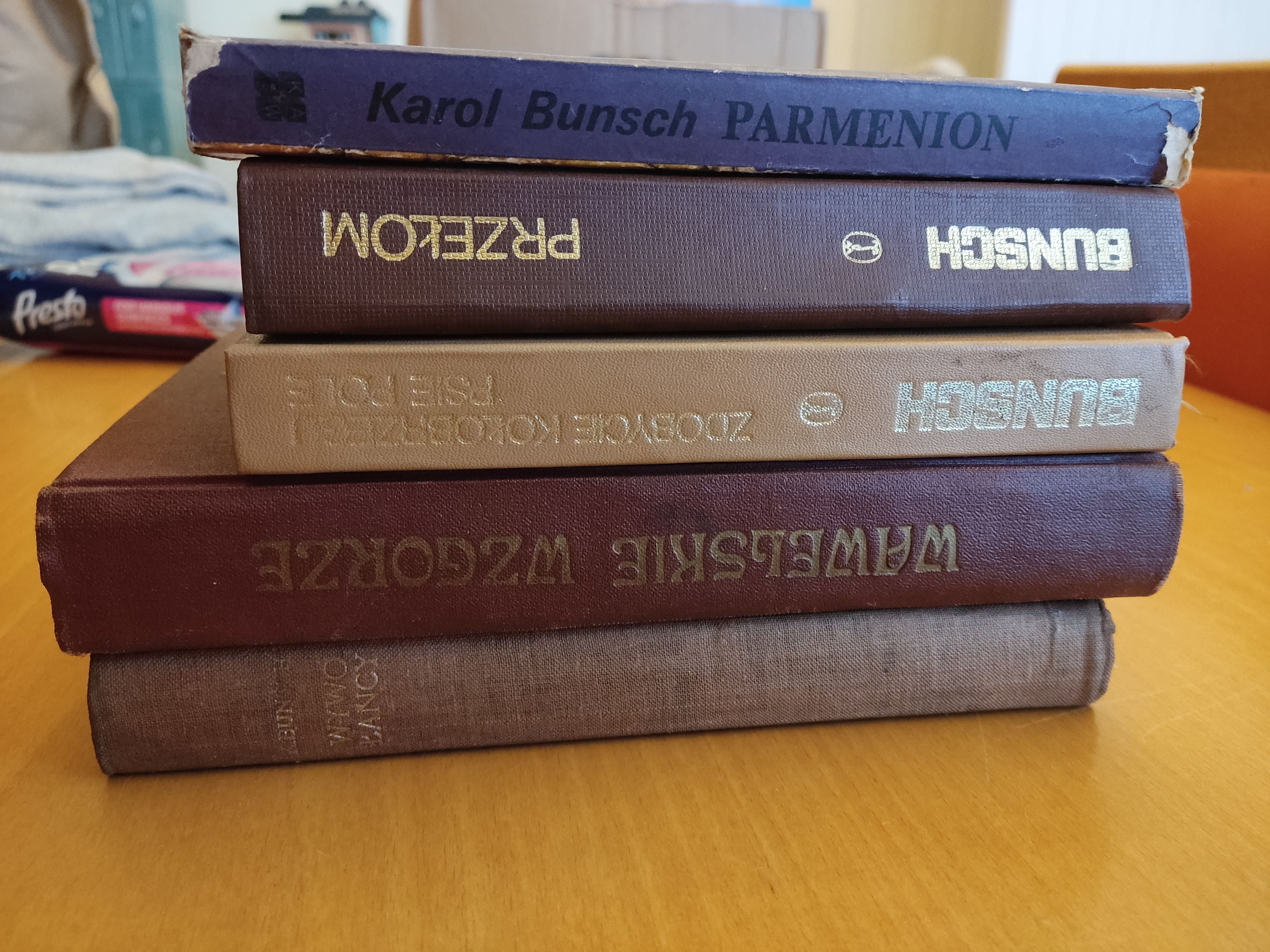 Karol Bunsch Wywołańcy Wzgórze wawelskie 5 książek