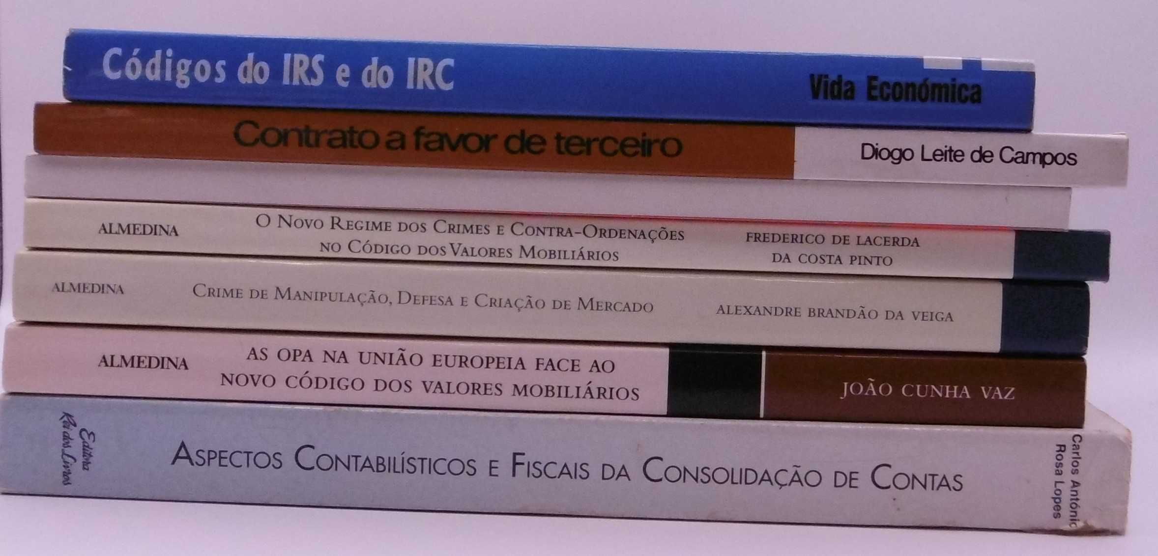 Lote de livros como novos