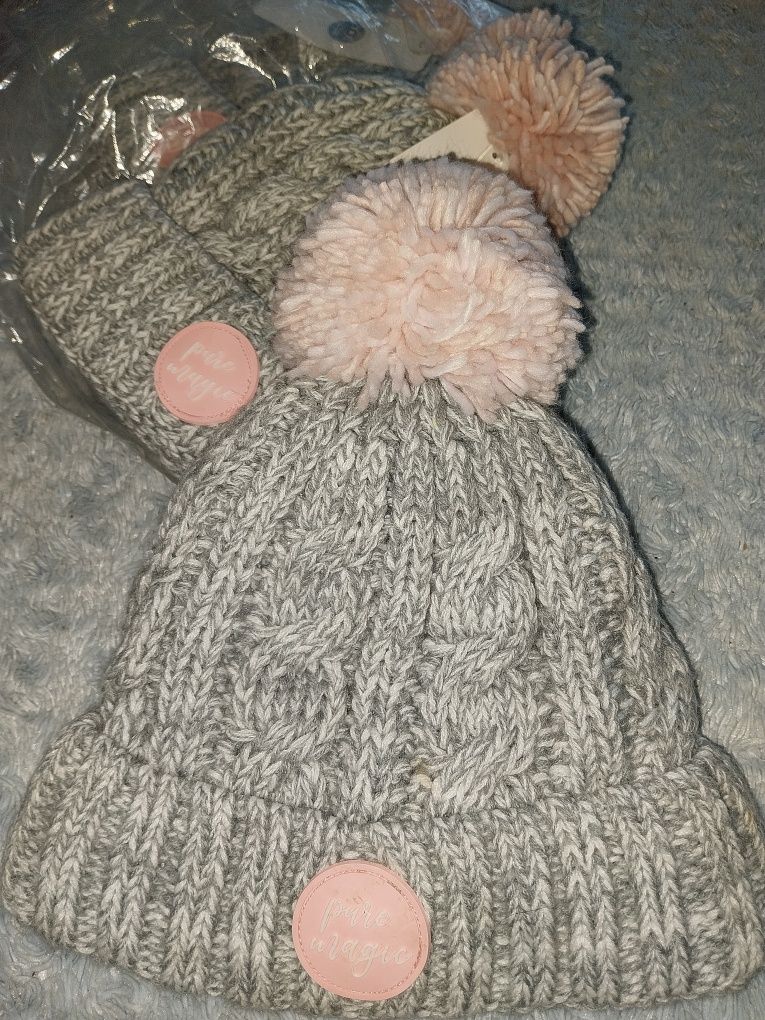 Czapka zimowa nowa dziewczynka