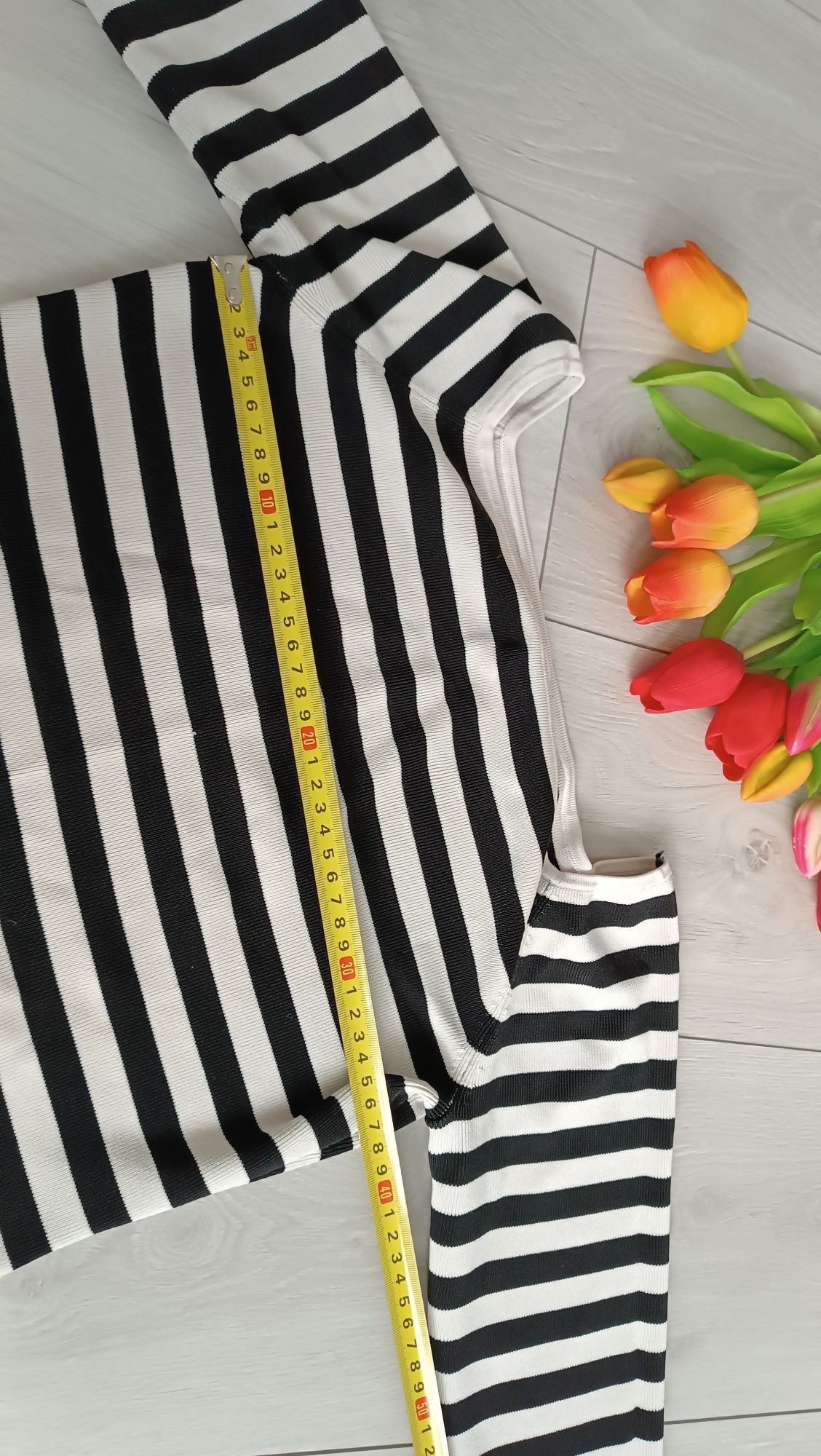 Bluzka wiskoza h&M w paski