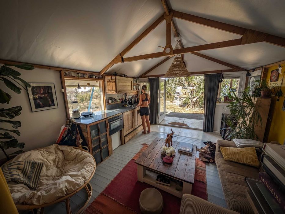 tenda-casa / glamping de 40 m² (sem terreno)