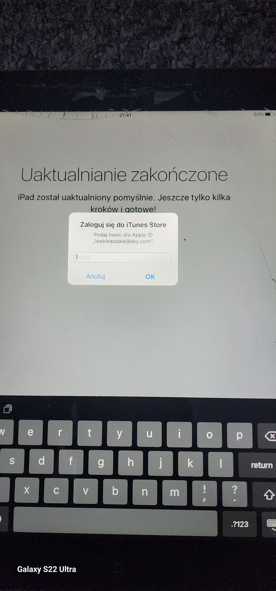 Ipad Apple model a1416