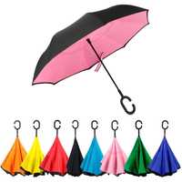 Парасоля озкладна навпаки Зонт наоборот Umblerlla раскладной зонтик