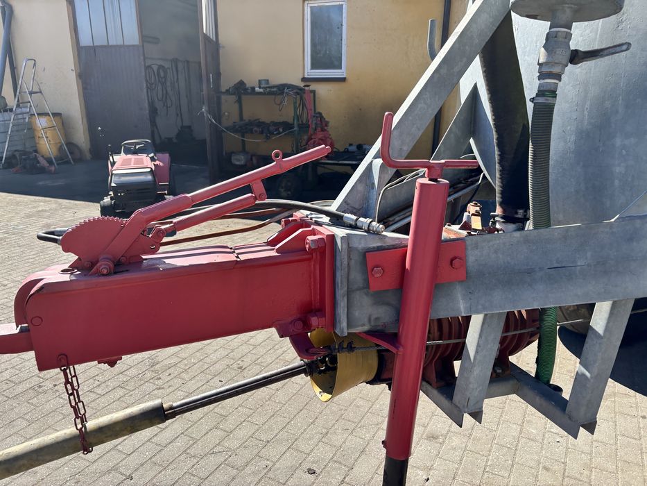 Beczkowóz 6000 litrów kotte garant beczka szambiarka tandem skrętna