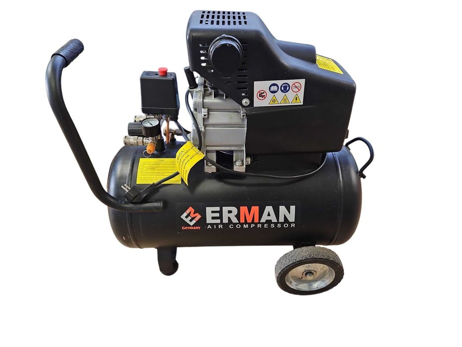 50L 3.4HP EM2550 Kompresor olejowy sprężarka erman