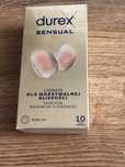 Durex Sensual XL prezerwatywy powiększone cienkie nawilżane 10 szt