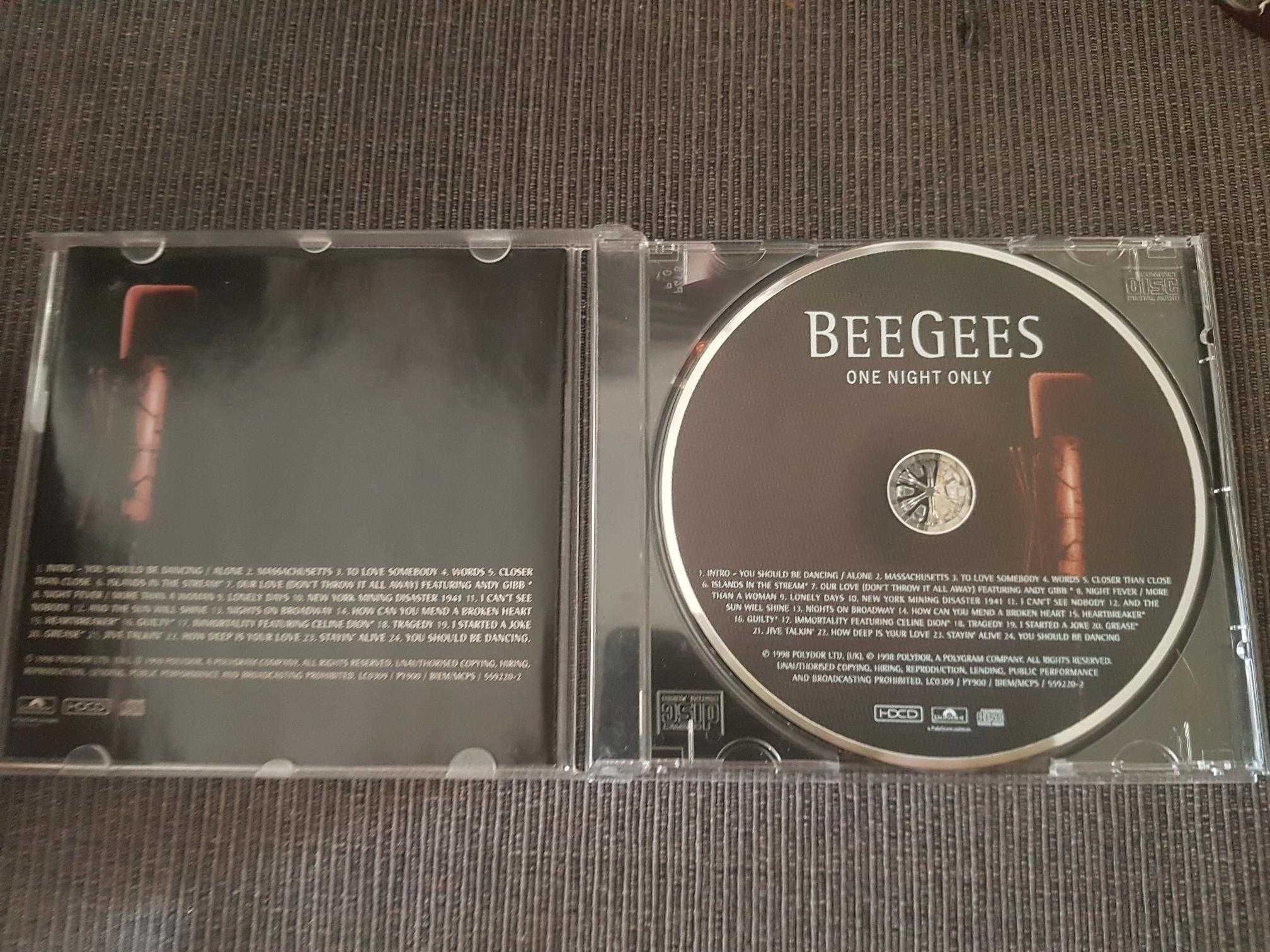 CD Música Beegees (On Night Only)