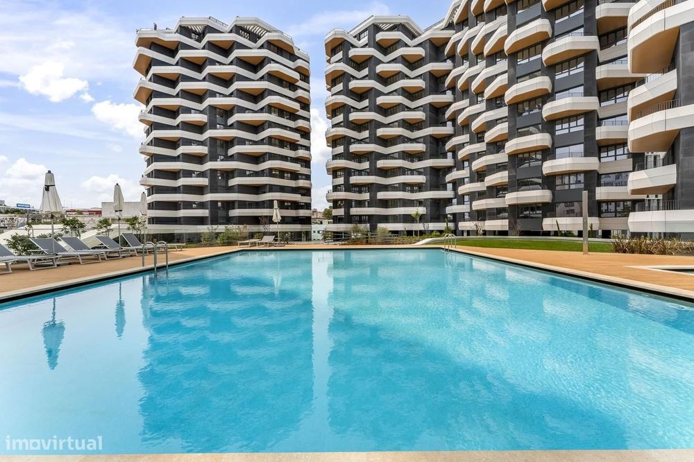 Apartamento T1 com piscina, Parque das Nações, Lisboa