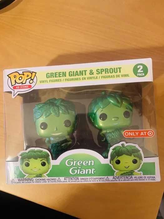 POP Funko Green Giant & Sprout - 2 Pack, 42 & 43