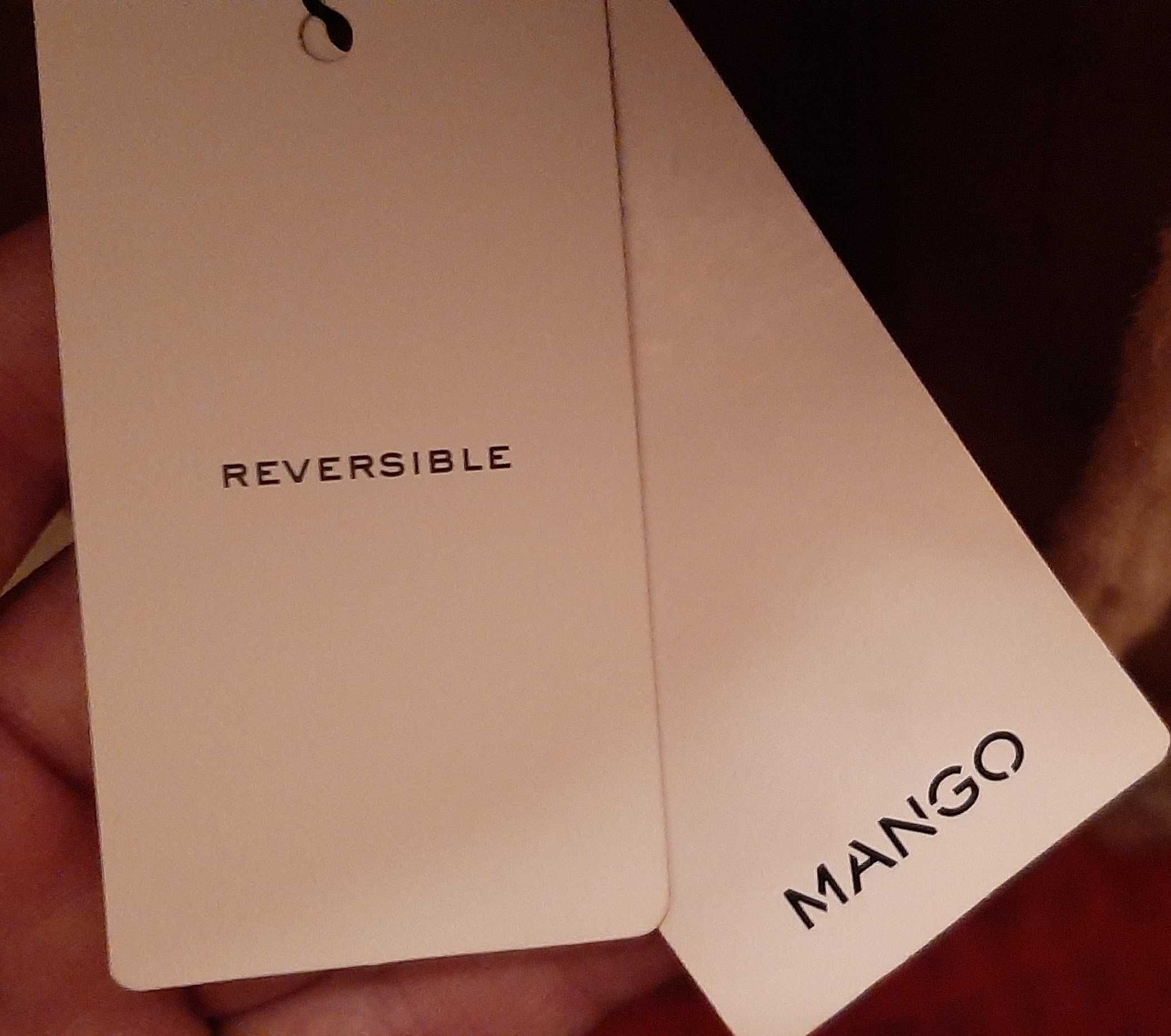 Дубленка - Пальто Mango двустороннее женское