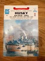 Model kartonowy JSC Husky operacja desantowa Sycylia 1943 1:400