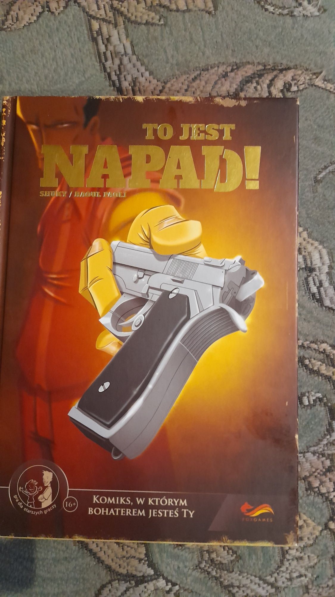 To   jest    napad ! Komiks ,  w  którym  bohaterem  jesteś  ty.