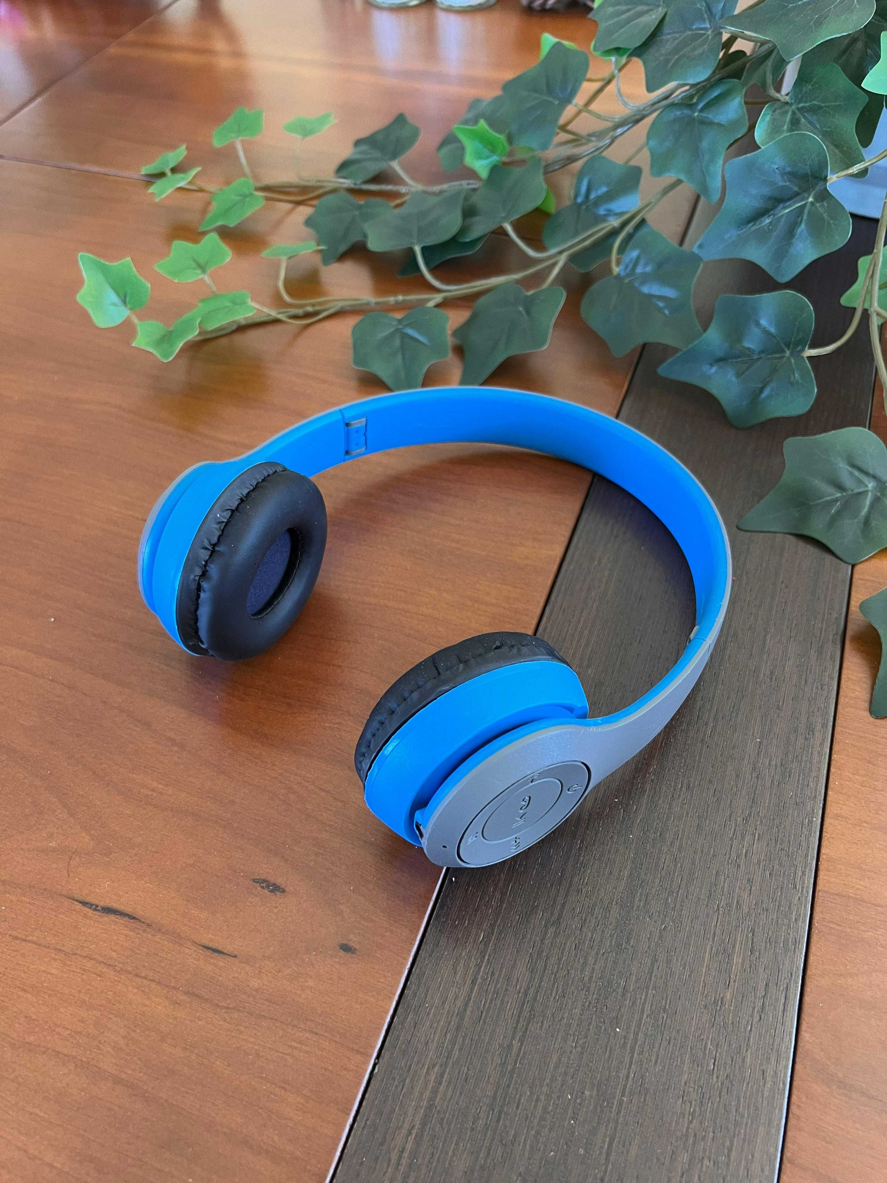 Headphones azuis