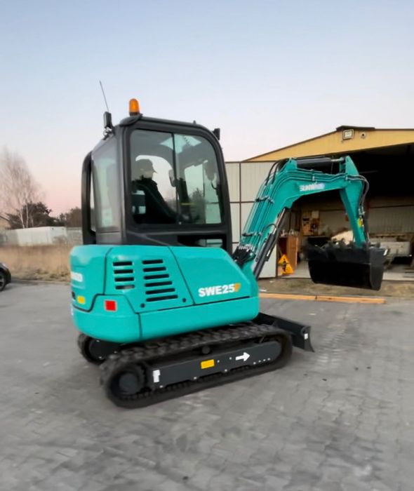 Minikoparka Sunward SWE25F fabrycznie nowa - możliwość zamiany za plac