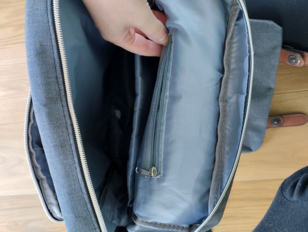Plecak z kieszenią na laptopa