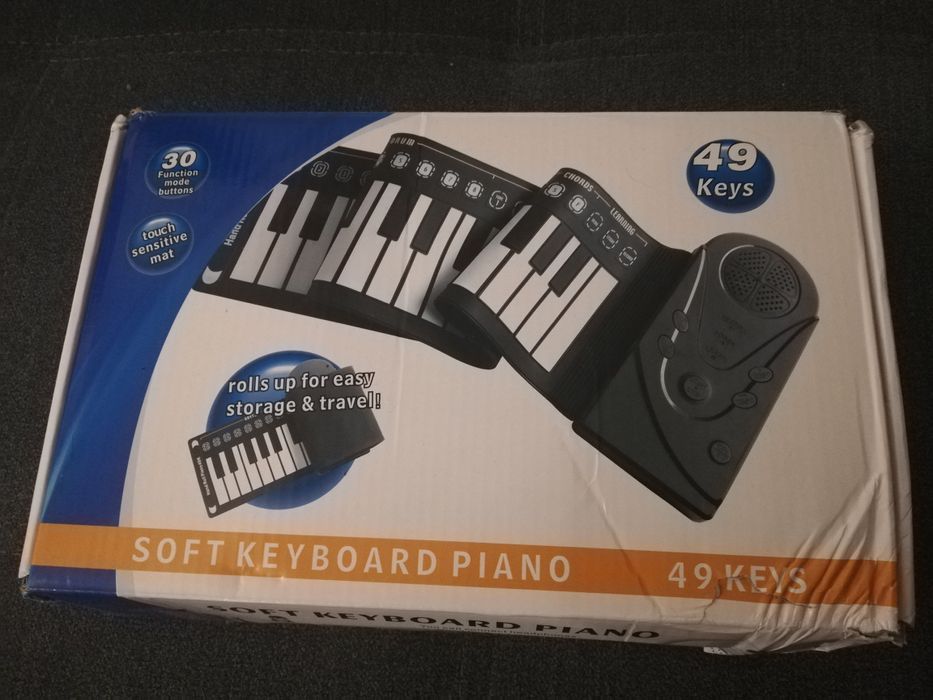 Keyboard gumowy elastyczny soft piano