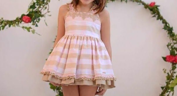 Lindo vestido 6/8 anos