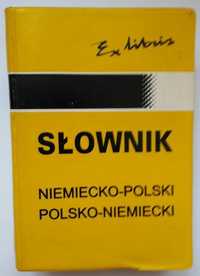 Słownik niemiecko - polski, polsko - niemiecki O. Rutecka Ex libris
