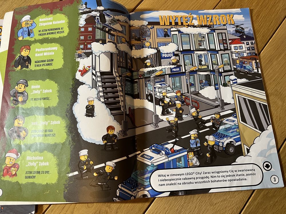 Яскраві Lego журнали для фанатів Лего польскою мовою