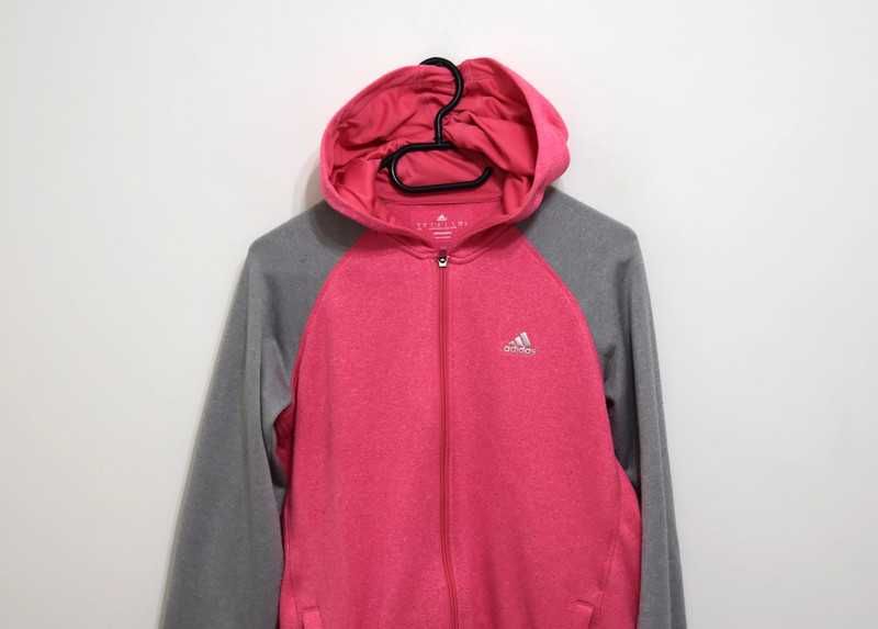 Adidas rozpinana bluza z kapturem polar climaheat jak nowa S M 36 38