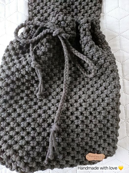 Eco Plecaczek z Makramy - Handmade w stylu Boho