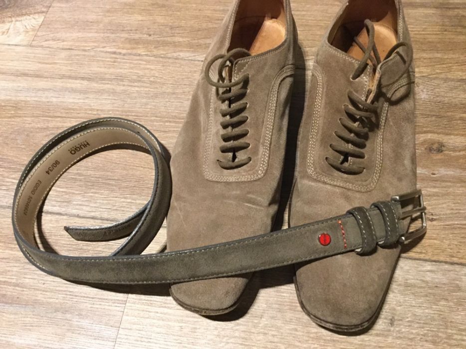 Boss HUGO buty męskie, pasek