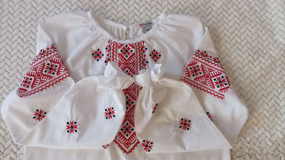 Вашиванка+сарафан р.146