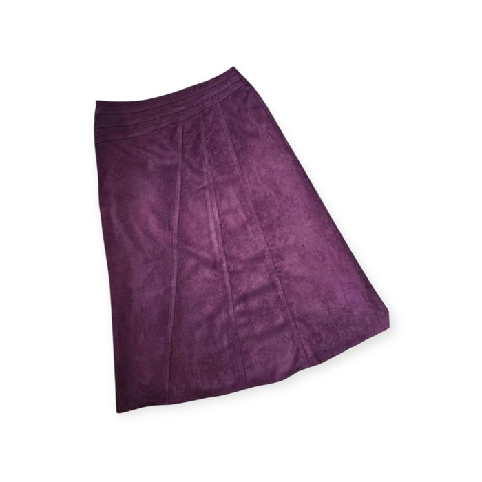 Midi spódnica burgund sirenoffice goblincore velwet y2k lolita office