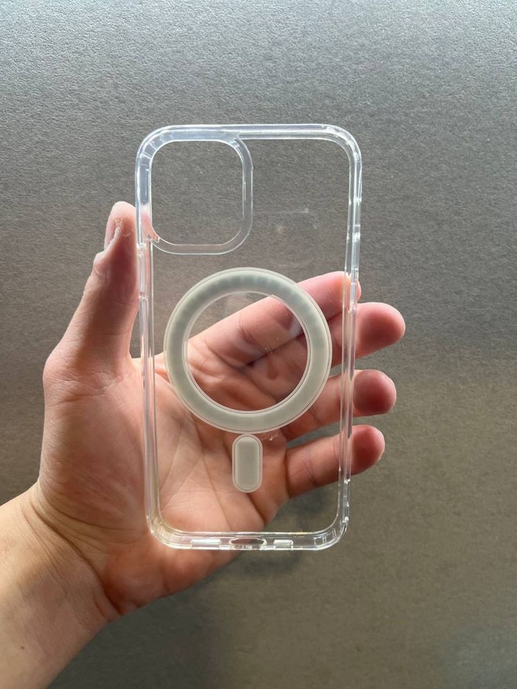 Чехол iPhone clear case magsafe