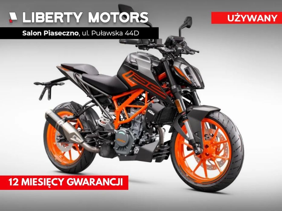 KTM Duke 125 Kat B / A1, Salon Polska, 1 Właściciel,