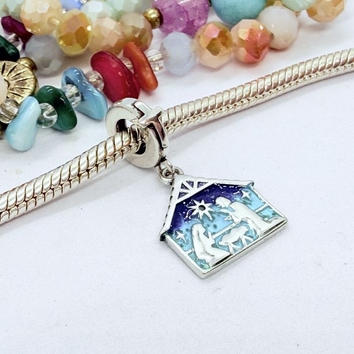 Charms Srebro S925 / Szopka