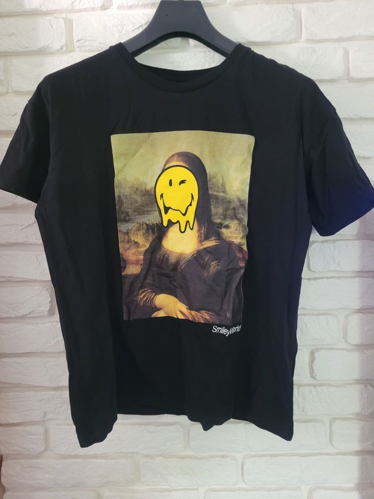 Świetna,efektowna koszulka Smiley World Mona Lisa C&A