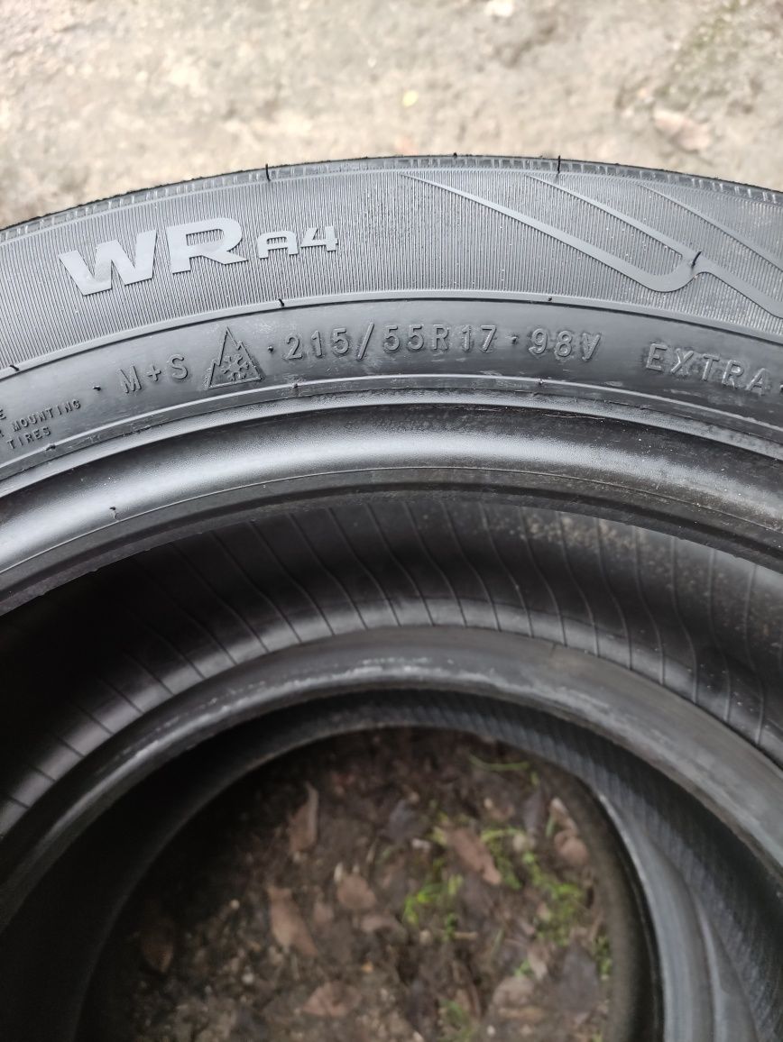 1x nowa opona 215/55/17 nokian WR A4 2017r