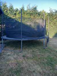 Trampolina ogrodowa z siatką wew. 427cm