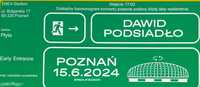 Bilet Dawid Podsiadło 15.06 Poznań -Płyta Early Entrance
