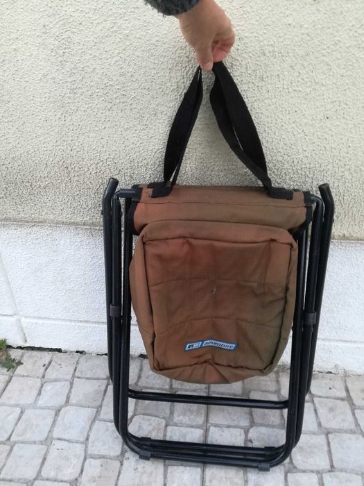 Banco cadeira Adventure campismo pesca praia com geleira