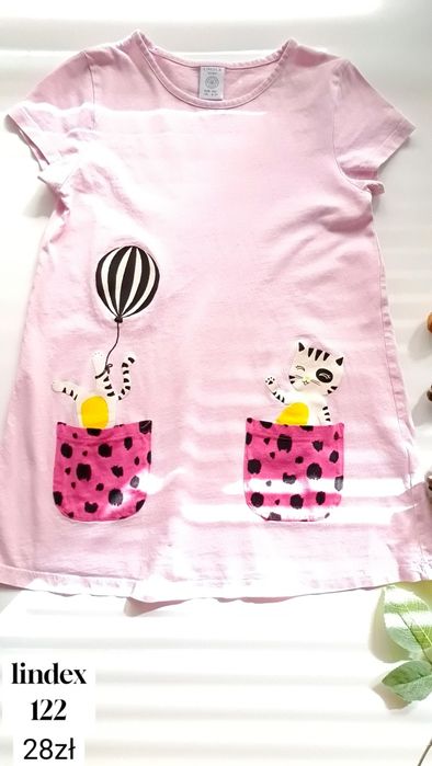 Tunika lindex kotki 122