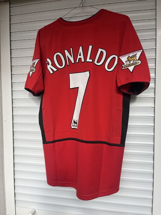 Koszulka piłkarska Retro Vintage Ronaldo Manchester United Barclays