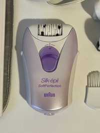 Depilator Braun Silk epil Soft Perfection + GOLARKA - KOMPLET