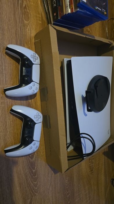 Playstation 5 ps5  dwa pady  duzo gier